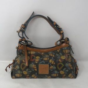 Vintage Dooney & Bourke Bumblebee Satchel Bag